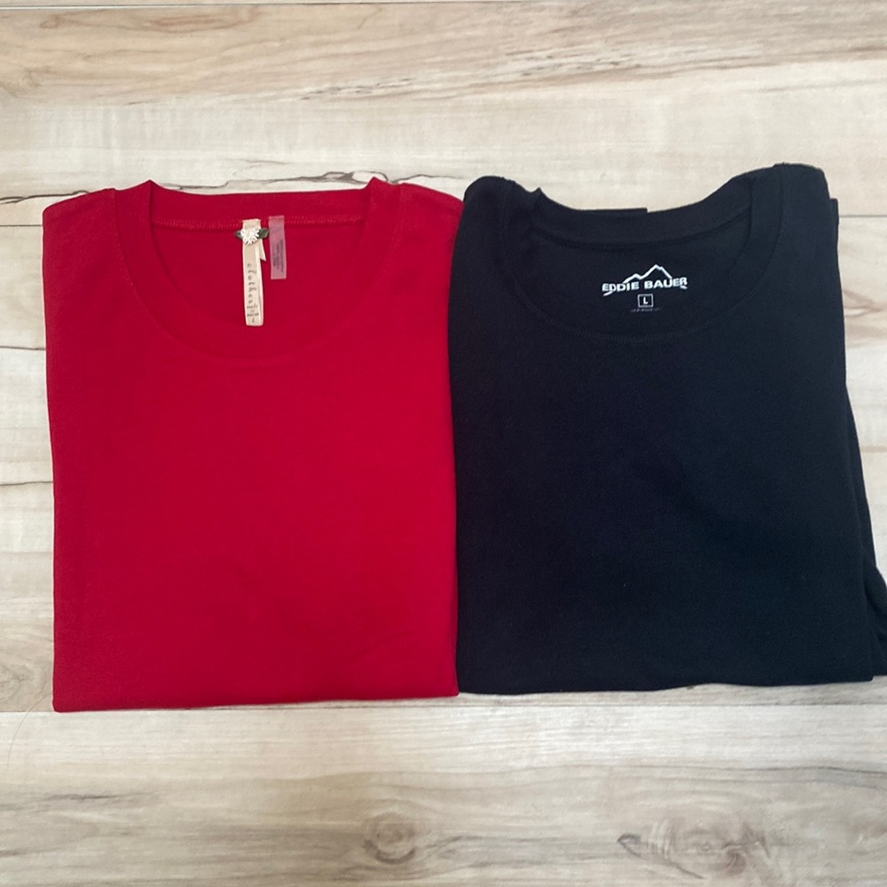Eddie Bauer Tee Shirt Bundle size L